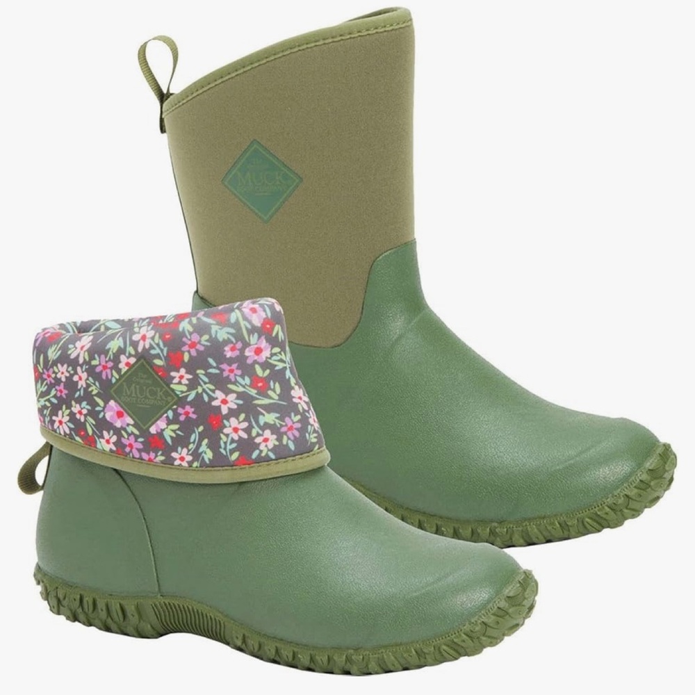 Floral Muck boot